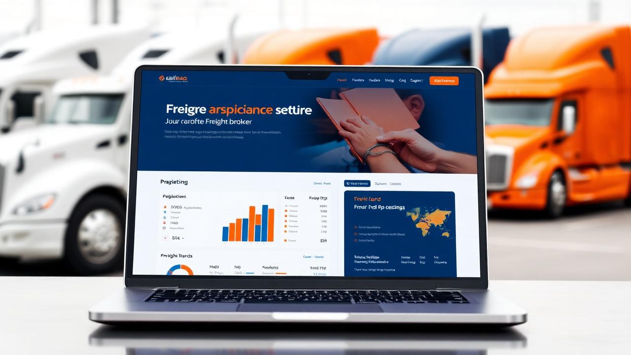 Why Every Freight Broker Needs a Professional Website in 2026